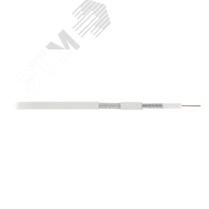 Кабель коаксиальный RG-6 (75 Ом) CCS внутренний PVC белый 305м (UEC-C2-32123A-WT-3) - NETLAN