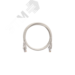 Патч-корд U/UTP Cat 5e 2хRJ45/8P8C T568B LSZH серый 05м (упаковка 10шт) (EC-PC4UD55B-BC-LSZH-005-GY-10) - NETLAN