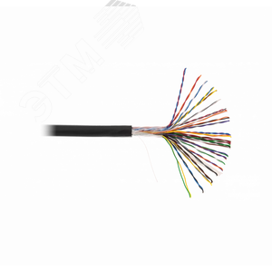 Витая пара U/UTP 16 пар Кат 5 solid OUT PE черный 305м