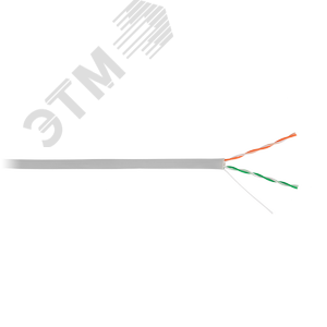 Витая пара U/UTP Cat 5 PVC серый 500м (UEC-UU002-5-PVC-GY-5) - NETLAN