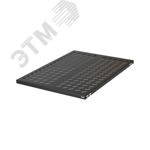 Полка стационарная NIKOMAX, Ш482хГ650мм, для шкафа глубиной 1000мм, крепеж в комплекте, черная