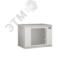 Шкаф наст. разбор 19д 15U перфорированная дверь Ш600хВ703хГ600мм серый