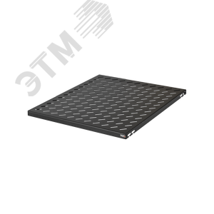 Полка стационарная NIKOMAX, Ш482хГ550мм, для шкафа глубиной 800мм, крепеж в комплекте, черная