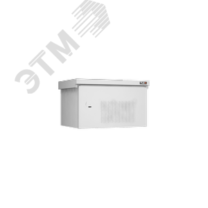 Шкаф NIKOMAX настенный климатический TWK-068256-M-GY-KIT01, Lite, IP55, Ш821хВ482хГ566 мм, цвет серый, муар, RAL 7035 - TLK