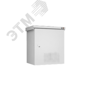 Шкаф NIKOMAX настенный климатический TWK-158256-M-GY-KIT01, Lite, IP55, Ш821хВ882хГ566 мм, цвет серый, муар, RAL 7035 - TLK