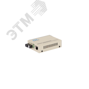 Медиаконвертер 1хRJ45, 1хSC 100/1000 Мб/c, Tx:1310/Rx:1550, до 20 км - NIKOMAX (Gigalink)