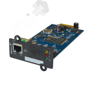 Модуль системы управления и мониторинга ИБП по протоколу SNMP 1хRJ45 10/100 Мб/с - NIKOMAX (Gigalink)
