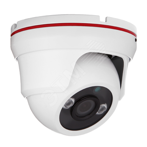 В/к Вандалозащ уличн купольн HD-SDI RL-HD1080CL35-3.6W 2Mp RedLine LED-подсветк - RedLine