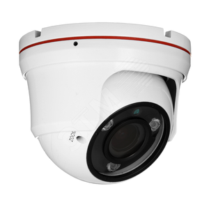 В/к Вандалозащ уличн HD-SDI варифокал RL-HD1080CL40-2.8...12W 2Mp RedLine LED-подсветк бел корпус - RedLine