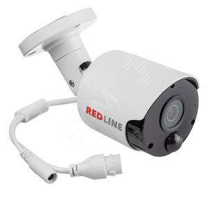 В/к IP RL-IP12P-S.pir 2MP уличн цилиндр с ИК-датчиком сигн и микроф - RedLine