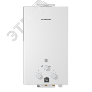 Водонагреватель газовый Edisson ECO PRO E 20 D Pro 10 л/мин с электророзжигом - Thermex