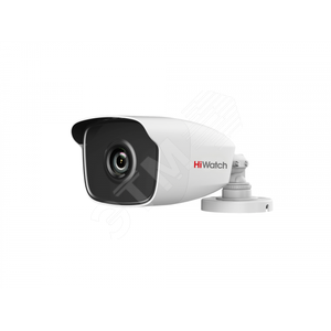 Уличная цилиндрическая 2Мп HD-TVI камера с        EXIR-подсветкой до 40м (DS-T220S (6 mm)) - HiWatch