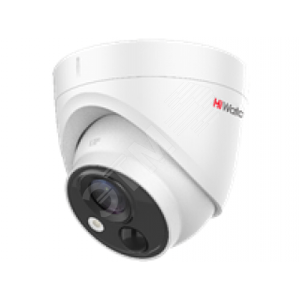 Видеокамера HD-TVI 5Мп уличная купольная с EXIR-подсветкой до 20м и PIR (3.6mm) (DS-T513(B) (3.6 mm)) - HiWatch
