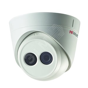 Видеокамера IP 1Мп внутренняя купольная с ИК-подсветкой до 10м (DS-I113 (2.8 mm)) - HiWatch