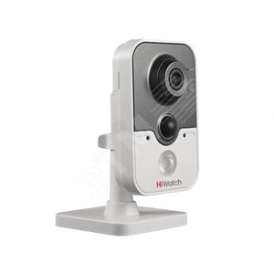 Видеокамера IP 1Мп внутренняя компактная c ИК-подсветкой до 10м и Wi-Fi (DS-I114W (6 mm)) - HiWatch