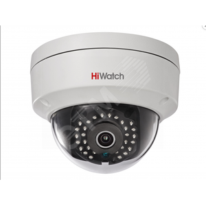 Видеокамера IP 1.3Мп уличная купольная мини ИК-подсветкой до 15м (DS-I122 (12 mm)) - HiWatch