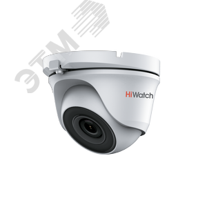 Видеокамера HD-TVI 2Мп уличная купольная с ИК-под веткой до 20м (2.8mm) (DS-T203(B) (2.8 mm)) - Hi-Watch