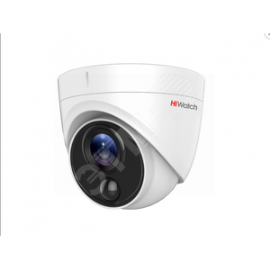 Видеокамера 2Мп уличная купольная HD-TVI камера с EXIR-подсветкой до 20м (DS-T213 (3.6 mm)) - HiWatch