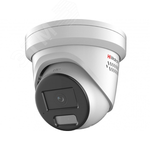 Видеокамера IP 4Мп уличная с LED-подсветкой до 30м, стробоскопом и динамиком (IPC-T042C-G2/SUL(4mm)) - HiWatch