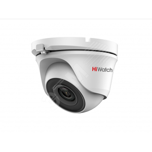 Видеокамера HD-TVI 1Мп уличная купольная  с EXIR-подсветкой до 20м (DS-T123 (6 mm)) - HiWatch