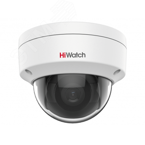 Видеокамера IP 2Мп уличная купольная мини с EXIR-подсветкой до 30м (2.8mm) (IPC-D022-G2/S (2.8mm)) - HiWatch