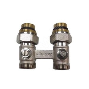 Клапан Н-образ прямой б/байпаса+adapter EK3/4x1/2 - РОСТерм