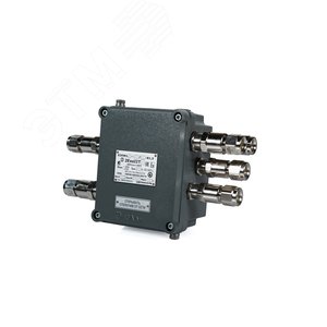 Коробка зажимов взрывозащищенная КЗПМ 4.2 - 32/12- 57/4- РЕ(32)/6- РЕ(57)/1- (Л-1БМ-М25)х1(А) - (Л-1БМ-М20)х6(С)-2ExeIIT5-В1,5 - ВЭЛАН