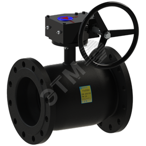 Кран шаровой фланцевый стандартнопроходной DN 150 PN 25 с редуктором тип 11с332п (11.32.150-003) - Breeze