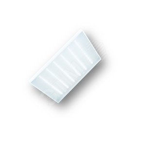 Светильник светодиодный ДВО/ДПО-60Вт 3000К 7800Лм IP40 (LEDALL-RS-OF-60W6L-01-002) - LEDALL