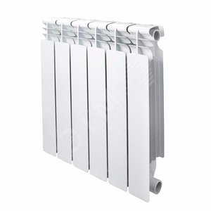 Радиатор биметаллический секционный 500/100/5 боковое подключение