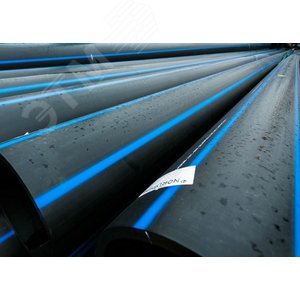 Труба ПЭ100 питьевая SDR 17 (PN10) 63х3.8 - 13м   ГОСТ18599-2001 - NORDPIPE