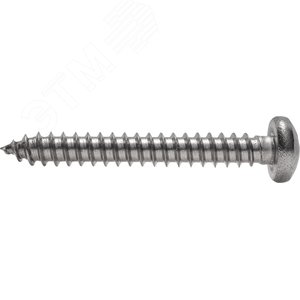 Саморез с полукруглой головкой DIN 7981  6,3x 45 A2 - КМП