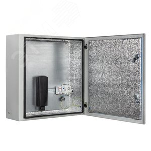 Термошкаф (климатический) телекоммуникационный Мастер-4УТП 600х600х210мм IP66 с обогревом и предстартом Mastermann - Мастер