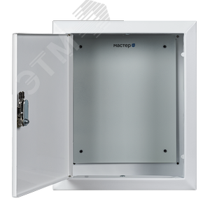 Шкаф монтажный (ЩМП) навесной с монтажной панелью IP31, 350х400х140 мм МАСТЕР-3 Mastermann 2