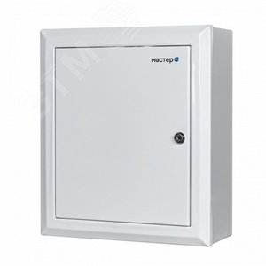 Шкаф монтажный (ЩМП) навесной с монтажной панелью IP31, 350х400х140 мм МАСТЕР-3 Mastermann