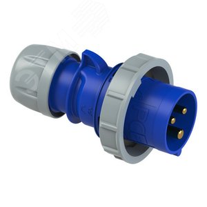Вилка кабельная 16A/230V/1P+N+E/IP67 - AlpenBox