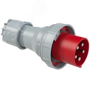 Вилка кабельная 125А/400V/3P+N+E/IP67 - AlpenBox