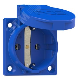 Розетка встраиваемая PCE 16A/250V/2P+E/IP54 50x50 - AlpenBox