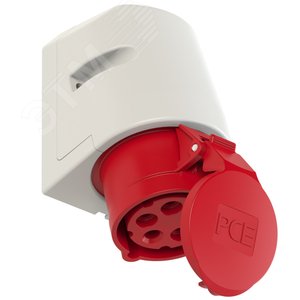 Розетка настенная 16А/400V/3P+N+E/IP44 - AlpenBox
