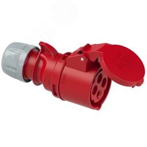Розетка кабельная  16А/400V/3P+E/IP44 - AlpenBox