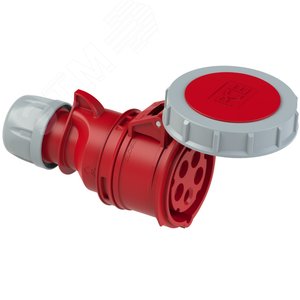 Розетка кабельная 3P+E+N, 32А 400В, IP67 - AlpenBox