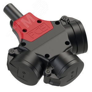 Тройник из твердой резины IP44 - AlpenBox