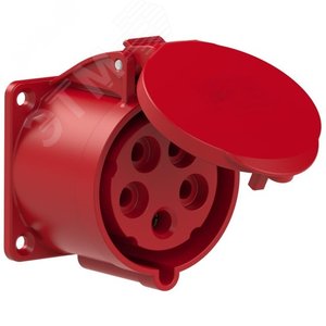 Розетка встраиваемая 32А 400В 3P+N+E IP44 - AlpenBox