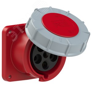 Розетка встраиваемая 63А/400V/3P+N+E/IP67 - AlpenBox