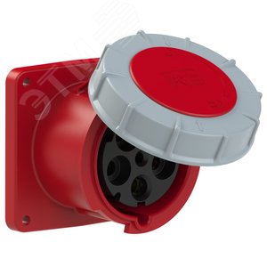 Розетка встраиваемая 125А/400V/3P+N+E/IP67 - AlpenBox