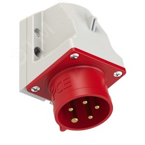 Вилка настенная 16А/400V/3P+N+E/IP44 - AlpenBox