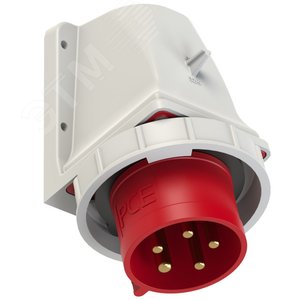 Вилка настенная 32А/400V/3P+N+E/IP67 - AlpenBox