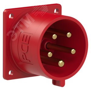 Вилка встраиваемая 32А/400V/3P+N+E/IP44 - AlpenBox