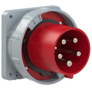 Вилка встраиваемая 125А/400V/3P+N+E/IP67 - AlpenBox