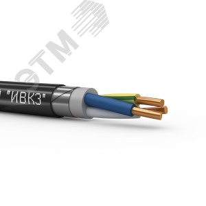 Кабель силовой ВБШвнг(А)-LS 3х2.5 ок (N.PE)-0.66 - Ивановский кабельный